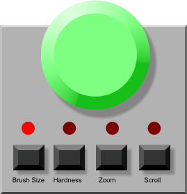 Brush Size Hardness Zoom Scroll